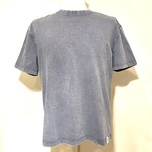Free Planet Faded Blue Short Sleeve Tee